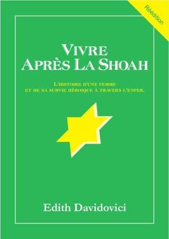 Cover page of Vivre après la Shoah by Edith Davidovici, Holocaust memoir